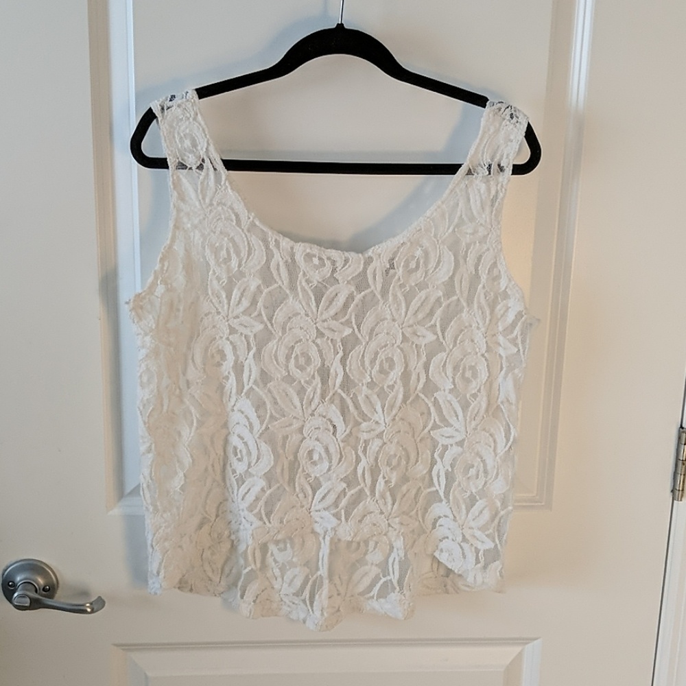 NWOT threads lace tank